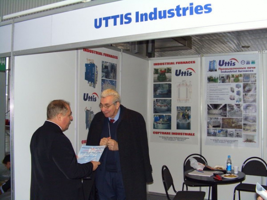 The stand of the company UTTIS, furnaces