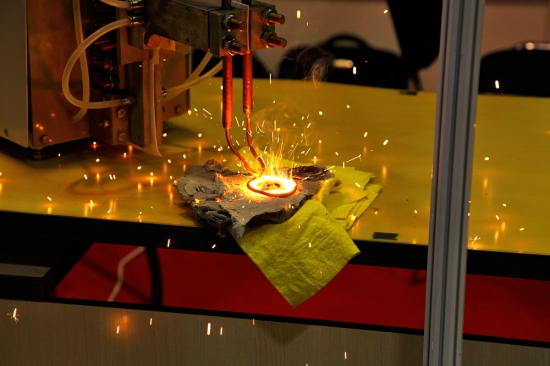 Factory of converters HFC equipment for induction heating, Russia