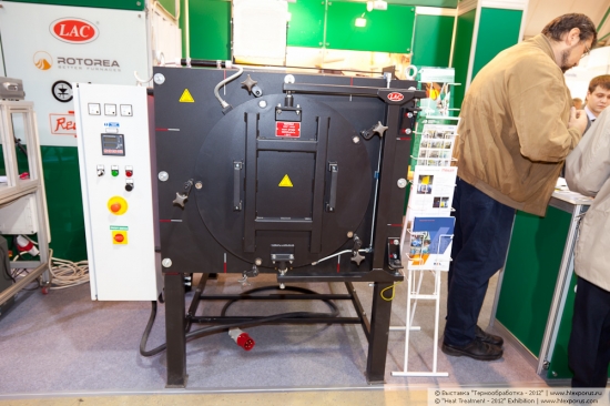 The stand of the company Modern machine-building company, industrial furnaces, installations of induction heating