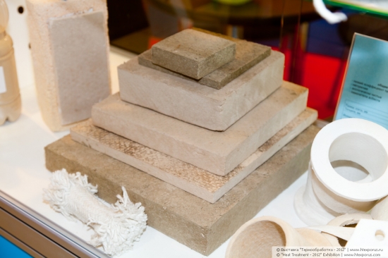Izomat, Russia, produce a wide range of fibrous heat-insulating materials