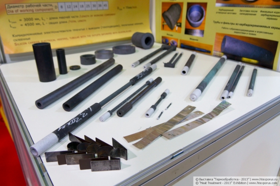 Podolskrefractories, Russia, silicon carbide electric heating elements