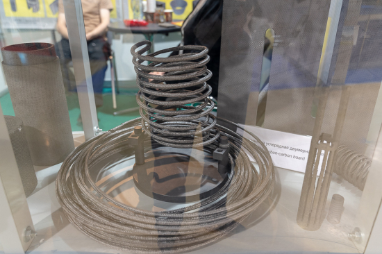 UKM Sintez Ltd., products of carbon-carbon composites materials (СССM)