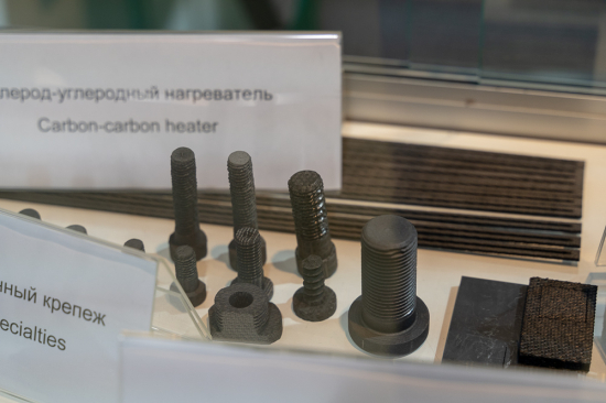 UKM Sintez Ltd., products of carbon-carbon composites materials (СССM)