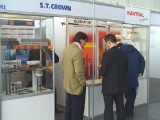 The stand of the company S.T.Crown and company Kanthal