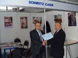 The stand of the company Schmetz vacuum furnaces for heat treatment, brazing, quenching, sintering and annealing