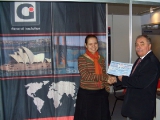 The stand of the company General Insulation ceramic fiber