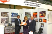 Diploma of the company Locher at the exhibition Heat treatment - 2010
