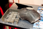 The stand of the company Cherepovets casting-mechanical plant, casting of steel