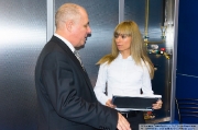 Presentation of diplomas to the participants of the exhibition. The company Finval - thermal equipment