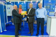 presentation of diplomas to participants of an exhibition Atlant, Belarus